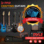 Pyle - PGA500BR.9 , Musical Instruments , String & Wind Instruments , 6-String Acoustic Resonator Guitar, Full Scale Resophonic, Accessory Kit Included