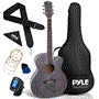 Pyle - PGA550CAB.5 , Musical Instruments , String & Wind Instruments , Beginners 6-String Acoustic Guitar - 36" Cutaway Body with Accessory Kit