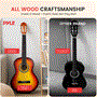 Pyle - PGACLS82BB , Musical Instruments , String & Wind Instruments , 36" -inch 6-String Classic Style Guitar - 3/4 Scale Size with Digital Tuner and Accessory Kit (BB)