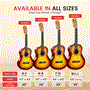 Pyle - PGACLS82BB , Musical Instruments , String & Wind Instruments , 36" -inch 6-String Classic Style Guitar - 3/4 Scale Size with Digital Tuner and Accessory Kit (BB)