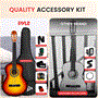 Pyle - PGACLS82BB , Musical Instruments , String & Wind Instruments , 36" -inch 6-String Classic Style Guitar - 3/4 Scale Size with Digital Tuner and Accessory Kit (BB)