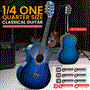 Pyle - PGACMS30BLU , Musical Instruments , String & Wind Instruments , 30" 6-String Classical Acoustic Guitar for Beginner and Adult with Accessory Kit (Blue Burst)