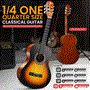 Pyle - PGACMS30SBD , Musical Instruments , String & Wind Instruments , 30" 6-String Classical Acoustic Guitar for Beginner and Adult with Accessory Kit (Sunburst Teardrop)