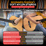 Pyle - PGACMS40LFT.5 , Musical Instruments , String & Wind Instruments , 34" 6-String Classical Acoustic Guitar for Beginner and Adult with Accessory Kit, Left Hand Style  (Natural)
