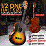 Pyle - PGACMS40SBD.5 , Musical Instruments , String & Wind Instruments , 34" 6-String Classical Acoustic Guitar for Beginner and Adult with Accessory Kit (Sunburst Teardrop)