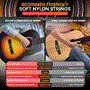 Pyle - PGACMS40SBD.5 , Musical Instruments , String & Wind Instruments , 34" 6-String Classical Acoustic Guitar for Beginner and Adult with Accessory Kit (Sunburst Teardrop)