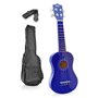 Pyle - PGAKT10BL , Musical Instruments , Banjo - Ukulele , Soprano Ukulele Mini Guitar Starter Package All Ages - Blue