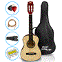 Pyle - PGAKT30 , Musical Instruments , String & Wind Instruments , Beginners 6-String Acoustic Guitar, Includes Accessory Kit