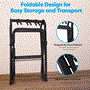 Pyle - PGST33 , Musical Instruments , Mounts - Stands - Holders , Sound and Recording , Mounts - Stands - Holders , 3-Space Foldable Guitar Rack - Guitar Stand, Multi-Instrument Floorstand Guitar Rack Holder