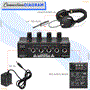Pyle - PHA40.3 , Gadgets and Handheld , Headphones - MP3 Players , Sound and Recording , Headphones - MP3 Players , 4-Channel Stereo Headphone Amplifier, 1/4" Connectors