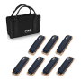 Pyle - PHARM48ST , Musical Instruments , Harmonicas , Classic Style (7) Harmonica Kit - Diatonic Harmonicas with Brass Cover Plates