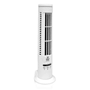 Pyle - PHCTF30WT , Home and Office , Cooling Fans , Sound and Recording , Cooling Fans , 3 Speeds Ultra-Thin Desktop Tower Fan with Automatic Shut Off Timer and USB Charging Cable (White Color)