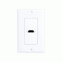 Pyle - PHDMIW1 , Home and Office , Wall Plates - In-Wall Control , Single HDMI Wall Plate 90 Degree Exit Port