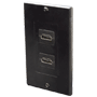 Pyle - PHDMRB2 , Home and Office , Wall Plates - In-Wall Control , Dual HDMI Wall Plate 90 Degree Exit Ports