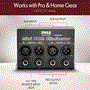 Pyle - PHE400.5 , Musical Instruments , Instrument Accessories , Hum/Noise Eliminator 2-Channel Box with XLR Jacks
