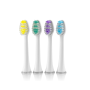 Pyle - PHLTB1WT , Health and Fitness , Toothbrushes - Oral Hygiene , 4 Replacement Electronic Toothbrush Brush Heads (White Color)
