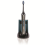 Pyle - PHLTBS51BK , Health and Fitness , Toothbrushes - Oral Hygiene , Pyle Health Ultrasonic Wave Rechargeable Electric Toothbrush with Automatic Charging Dock Base, Ultraviolet Brush Head Sanitizer and Ultra Quiet Operation (Black)