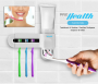 Pyle - PHLTBSTER2 , Health and Fitness , Toothbrushes - Oral Hygiene , Toothbrush UV Sanitizer / Sterilizer, Toothpaste Dispenser & Holder
