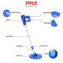 Pyle - PHMD05 , Gadgets and Handheld , Metal Detectors , Easy Scan Hassle-Free Metal Detector, Built-in Ping Detection Speaker
