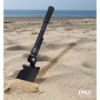 Pyle - PHMDSH11 , Gadgets and Handheld , Metal Detectors , Compact Folding Tactical Utility Shovel