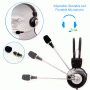 Pyle - PHPMCU10 , Musical Instruments , Microphones - Headsets , Sound and Recording , Microphones - Headsets , Multimedia/Gaming USB Headset With Noise-Canceling Microphone