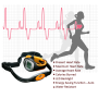 Pyle - phrm34 , Sports and Outdoors , Watches , Gadgets and Handheld , Watches , Heart Rate Monitor Watch W/Maximum/Average Heart Rate and Calorie Counter