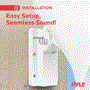 Pyle - PHSP5 , Home and Office , Home Speakers , Sound and Recording , Home Speakers , Indoor/Outdoor PA Horn Speaker - 8” Portable PA Speaker w/ 8 Ohms Impedance & 65W Peak Power