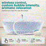 Pyle - PHSPAMT24HT.8 , Health and Fitness , Therapeutic , Home and Office , Therapeutic , Bubble Bath Mat Body Spa Massage with Warm Air