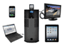 Pyle - PHST94IPBK , Sound and Recording , SoundBars - Home Theater , 600 Watt Digital 2.1 Channel Home Theater Tower w/ Docking Station for iPod/iPhone/iPad (Black Color)