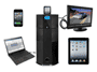 Pyle - PHST94IPGL , Sound and Recording , SoundBars - Home Theater , 600 Watt Digital 2.1 Channel Home Theater Tower w/ Docking Station for iPod/iPhone/iPad (Black Glossy Color)