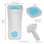 Pyle - phumdif8 , Home and Office , Therapeutic , Serene Life Ultrasonic Humidifier, Cool Mist Moisture with Aroma/Oil Fragrance Diffuser