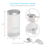 Pyle - AZPHWF15WT , Health and Fitness , Toothbrushes - Oral Hygiene , Portable & Cordless Water Flosser / Electric Oral Irrigator