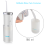 Pyle - PHWF15WT , Health and Fitness , Toothbrushes - Oral Hygiene , Portable & Cordless Water Flosser / Electric Oral Irrigator