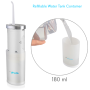Pyle - AZPHWF15WT , Health and Fitness , Toothbrushes - Oral Hygiene , Portable & Cordless Water Flosser / Electric Oral Irrigator