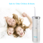 Pyle - AZPHWF15WT , Health and Fitness , Toothbrushes - Oral Hygiene , Portable & Cordless Water Flosser / Electric Oral Irrigator