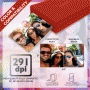 Pyle - PICKIT21RD.5 , Gadgets and Handheld , Cameras - Videocameras , Portable Instant Photo Printer - Wireless Digital Picture Printing for iPhone or Android Smartphone Camera