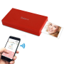 Pyle - UPICKIT21RD , Gadgets and Handheld , Cameras - Videocameras , Portable Instant Photo Printer - Wireless Digital Picture Printing for iPhone or Android Smartphone Camera
