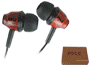 Pyle - PIEHWD80DK , Gadgets and Handheld , Headphones - MP3 Players , Sound and Recording , Headphones - MP3 Players , Wood-Bud Wooden In-Ear Ear-Buds Stereo Ultra Bass Headphones (Dark Mahogany)