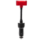 Pyle - PIMPTR5R , On the Road , Plug-in Audio Accessories - Adapters , Plug In Car Gooseneck Mount FM Transmitter With Built-in SD/USB/MP3 (Red Color)
