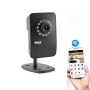 Pyle - PIPCAM12 , Home and Office , Cameras - Videocameras , Wireless IP Camera / WiFi Cam with Remote Surveillance Monitoring, Built-in Speaker & Microphone for 2-Way Communication, App Download