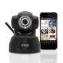 Pyle - PIPCAM5 , Home and Office , Cameras - Videocameras , IP Camera Surveillance Security Monitor with Wi-Fi, P2P Network, Image Capture, Video Recording, Built-in Web Server, Software Included, Downloadable App