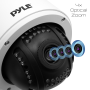 Pyle - PIPCAMHD46.5 , Home and Office , Cameras - Videocameras , HD Hi-Res Outdoor IP Camera 4x Optical Zoom - WiFi Cam