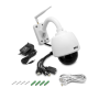Pyle - PIPCAMHD46.5 , Home and Office , Cameras - Videocameras , HD Hi-Res Outdoor IP Camera 4x Optical Zoom - WiFi Cam
