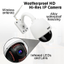 Pyle - PIPCAMHD47.5 , Home and Office , Cameras - Videocameras , Weatherproof HD Hi-Res IP Camera - 4x Optical Zoom Outdoor WiFi Cam with Built in 32g SD