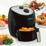 Pyle - PKAIRFR22 , Kitchen & Cooking , Air Fryers , Electric Air Fryer - Oil-Free Kitchen Air Frying with Non-Stick Fry Basket, 3.0L Capacity