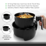 Pyle - PKAIRFR25 , Kitchen & Cooking , Air Fryers , Air-Fryer / Infrared Convection Oven Cooker, Healthy Kitchen Countertop Cooking