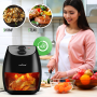 Pyle - PKAIRFR25 , Kitchen & Cooking , Air Fryers , Air-Fryer / Infrared Convection Oven Cooker, Healthy Kitchen Countertop Cooking