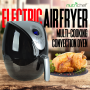 Pyle - PKAIRFR28 , Kitchen & Cooking , Air Fryers , Electric Air Fryer, Digital Oil-Free Air Frying Cooker