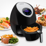 Pyle - pkairfr42 , Kitchen & Cooking , Air Fryers , Electric Air Fryer / Digital Oil-Free Air Frying