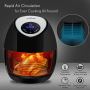 Pyle - PKAIRFR42 , Kitchen & Cooking , Air Fryers , Electric Air Fryer / Digital Oil-Free Air Frying